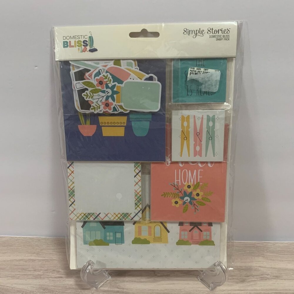 Simple Stories "Domestic Bliss" Album Pocket Page System Junk Journal Set
